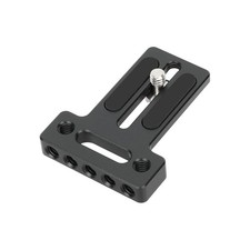 CAMVATE Top/Bottom Mount Plate with 1/4" Mounting Screw  Slot for Monitor Cage