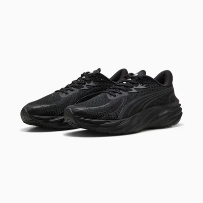 Puma Velocity NITRO 4 All Black Schwarz Laufschuhe Jogging