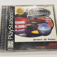 Pro Pinball ps1 Empire Interplay 1996 Manual NTSC-U/C
