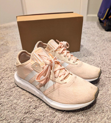 adidas Swift Run X FY2136 Pink Tint/Cloud White Mesh Lace-Up Low Top
