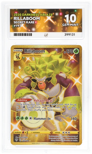 Rillaboom graded ACE 10 for sale on eBay