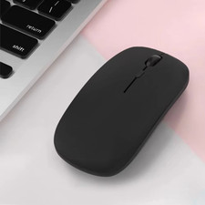 Silent Bluetooth Mouse Noiseless Wireless for iPad Tablet Laptop Mac PC