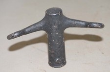 Antique cast iron hitching horse drawn carriage pole topper collectible  tool