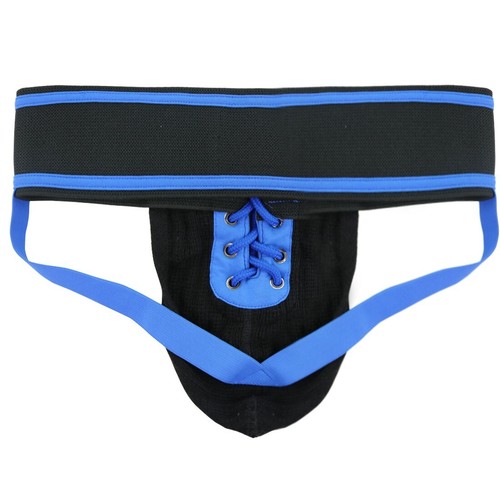 Men Lacing Strap Bugle Pouch Lace Up Underwear Bikini Jockstrap