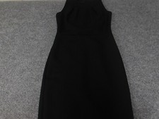 Talbots Womens Dress 4 black zip A-line Pullover