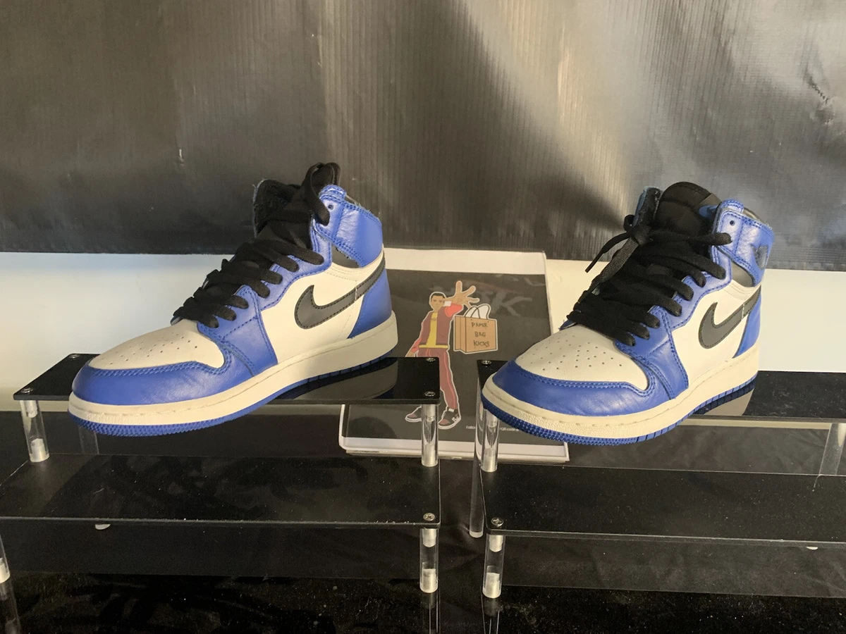 Nike Air Jordan 1 Retro High Og Gs Game Royal Size 5.5y 7w