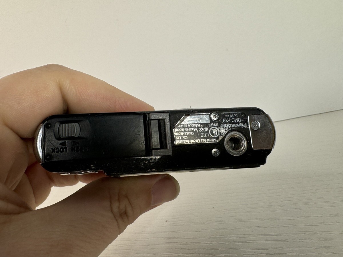Panasonic LUMIX DMC-FX9 6.0MP Digital Camera - Black | eBay