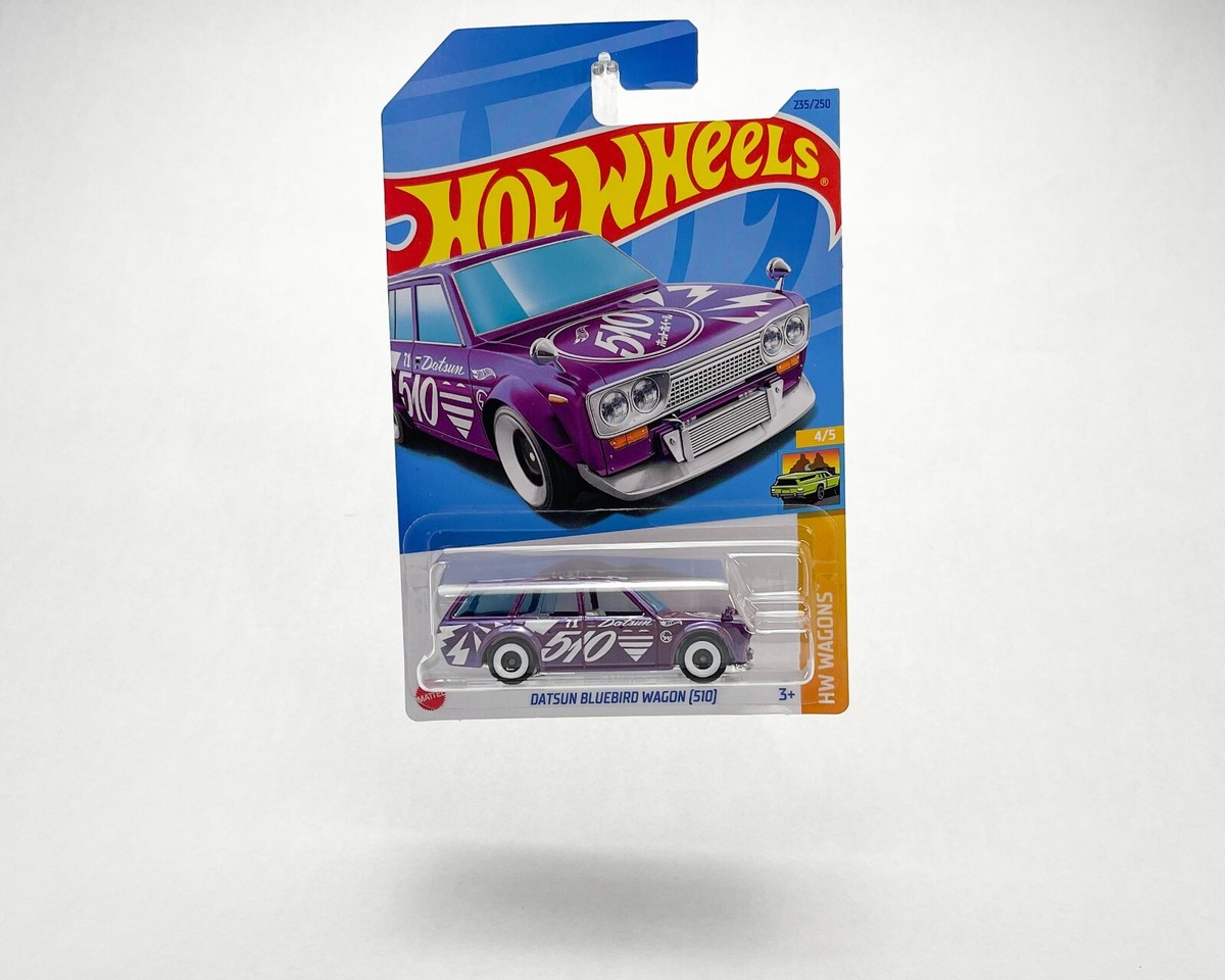 4台セット　ホットウィール　DATSUN BLUEBIRD WAGON 510 HotWheels Datsun Bluebird Wagon 510 Pink 2023 HW WAGONS