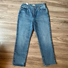 Good American Good Vintage Jean Straight Leg High Rise Size 4/27 NWT