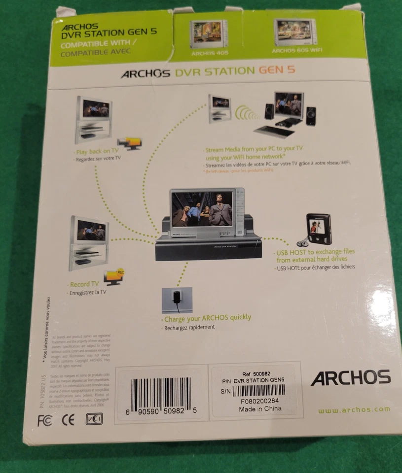 ARCHOS DVR Station -COMO NUEVO Archos DVR Station Gen 5 Receptor Foto 2 de 4