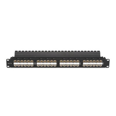 Black Box Jpm810A-Hd Cat5E Feed-Through Patch Panel 1U Unshielded 48-Port Gsa