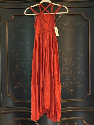 $58 Joyfolie Mia Joy Milli Dress | Persimmon | Size 14 | eBay