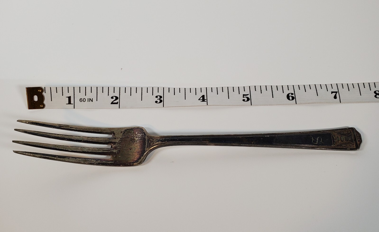 Vintage Holmes & Edwards Inland Salad Fork Silver Plate 