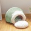 thumbnail 16 - Winter Warm Dog Puppy Pet Cat Bed House Sofa Kennel Igloo/Cave Nesting Bed Mat