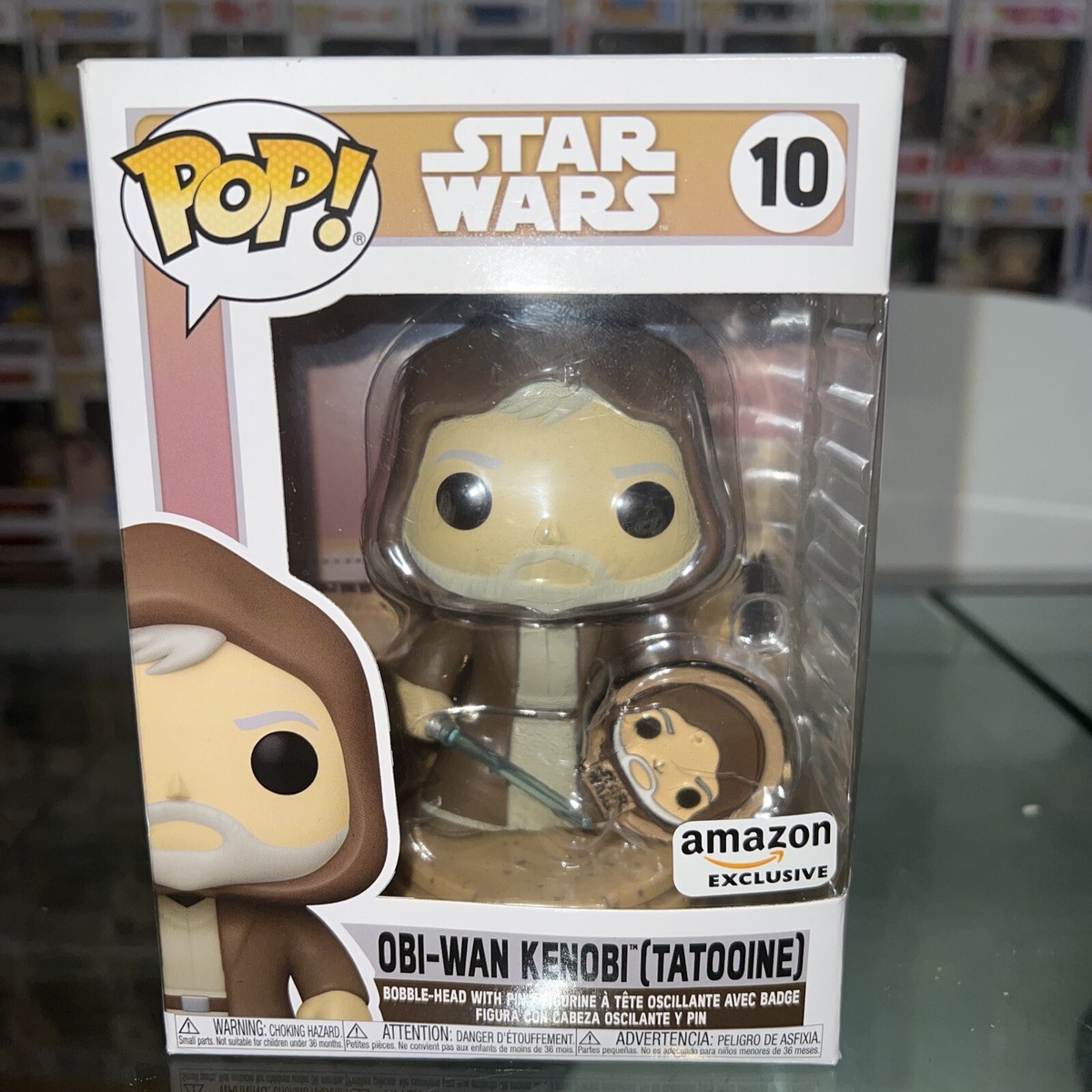 Obi WAN Kenobi 10 Tattooine- Funko Pop Stars Wars Amazon Exclusive