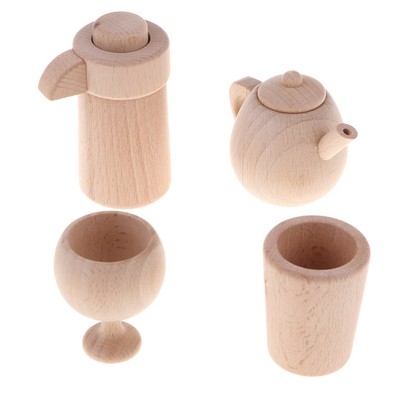kids wooden kettle
