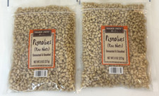 2 Pack New Trader Joe's Unroasted  Unsalted Pignolias Pine Nuts 8oz Each