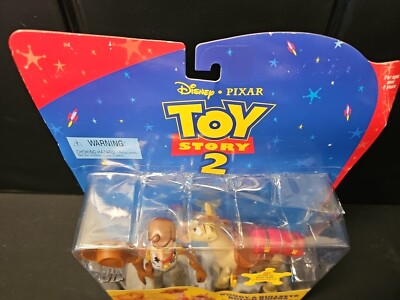 Toy Story 2 Movie Woody Bullseye Rough Riders Pack Action Figure
