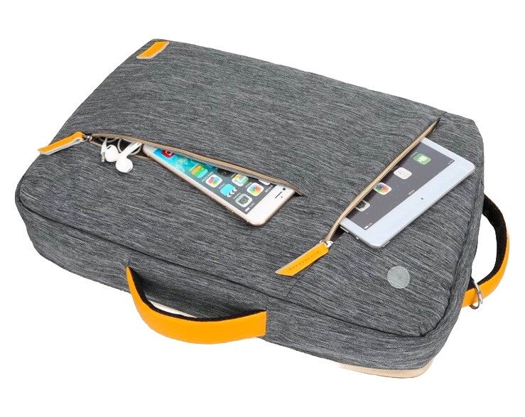 Convertible Backpack Briefcase Messenger Fits 17”… - image 8