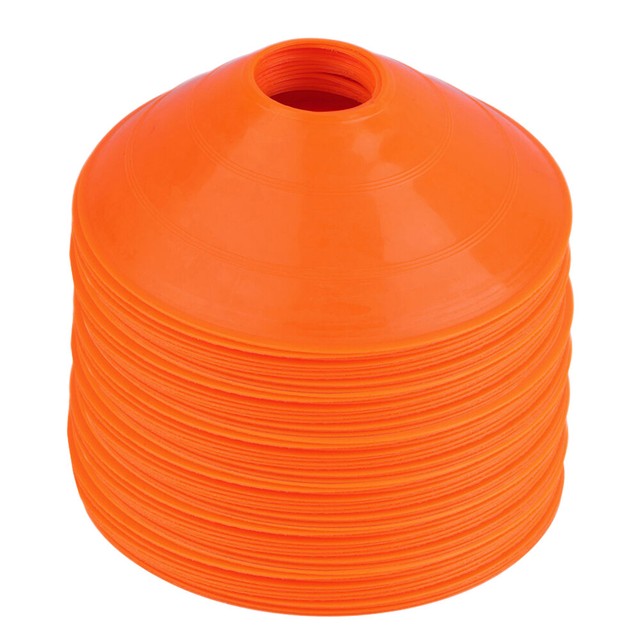 orange soccer cones