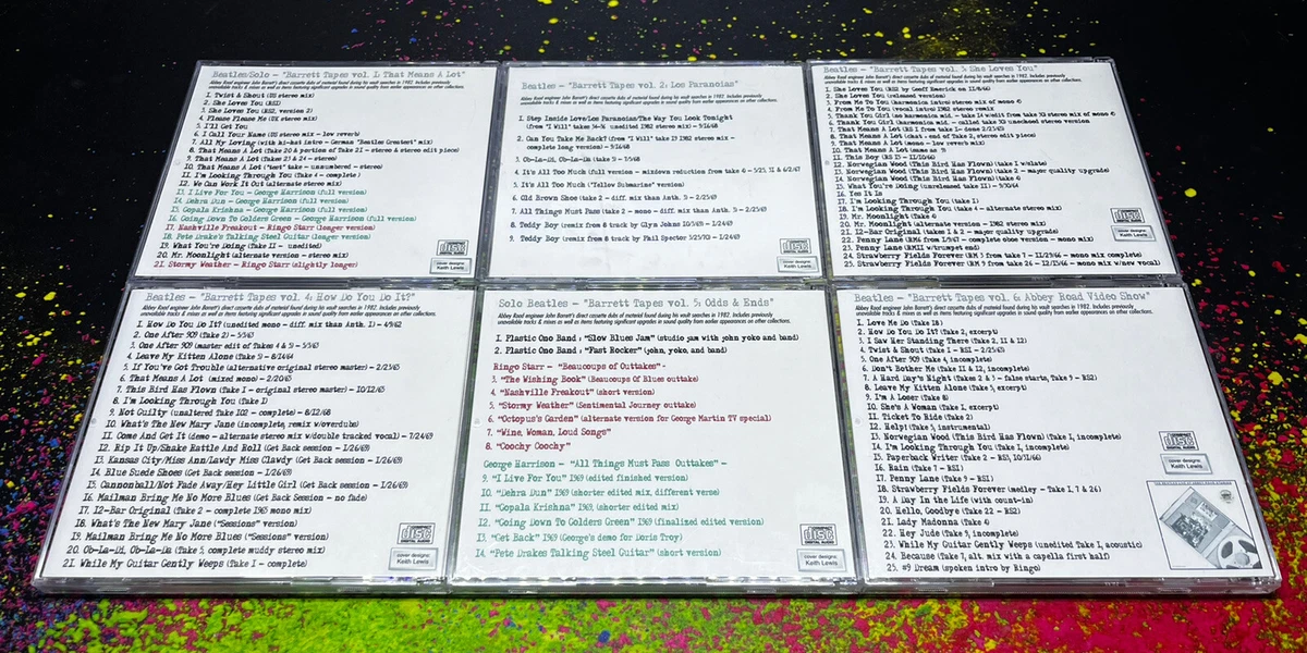 The Beatles – Complete John Barrett's Cassette Dubs VOLUMES 1-6 MISSING #7