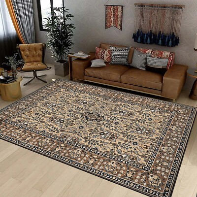 Oriental Ornate Traditional Carpet Texture