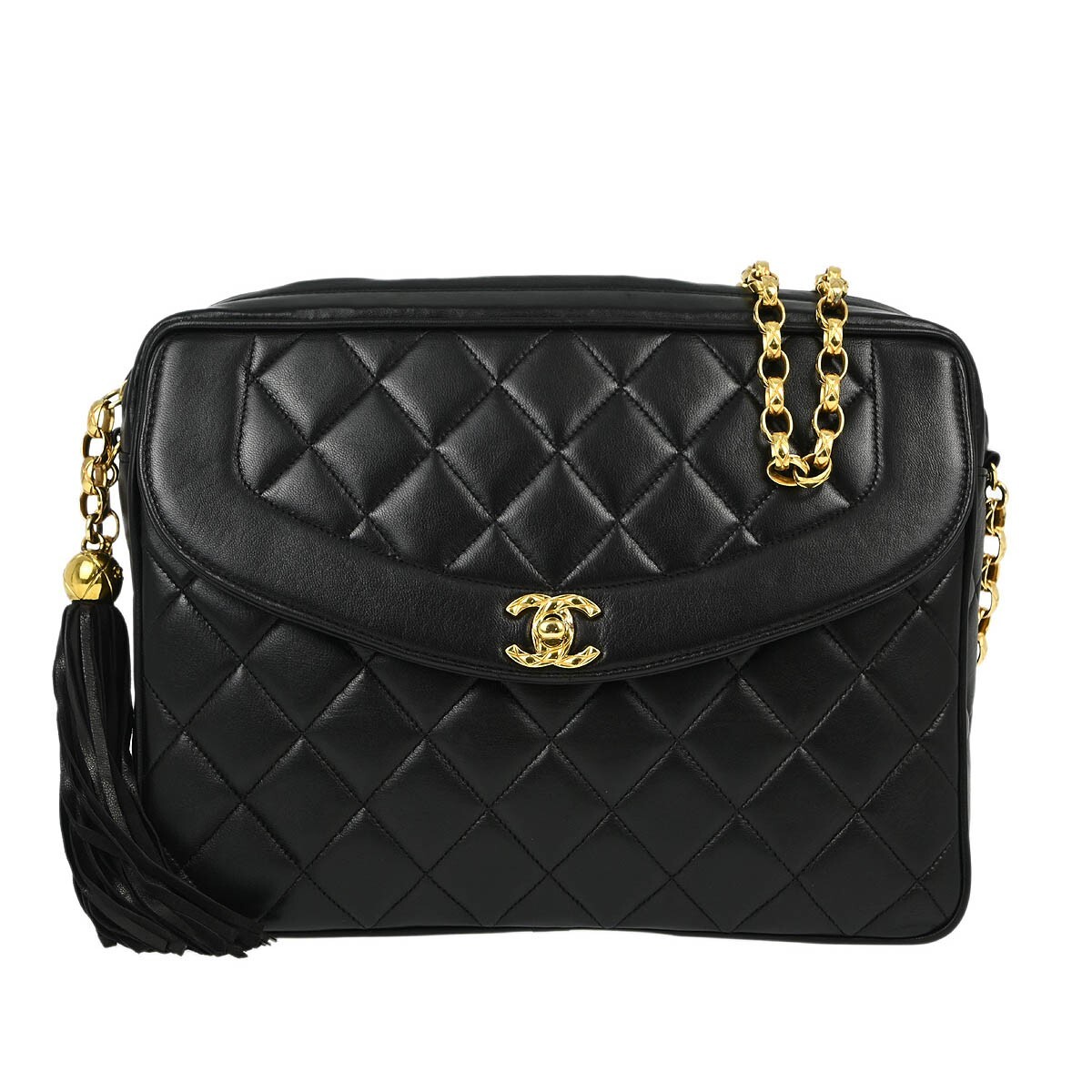 CHANEL ブラックレザー バケットバッグ バケット CHANEL(シャネル) バッグ・カバン(レディース) - 海外通販のBUYMA