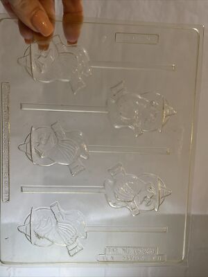 Witch Candy Mold Sucker Halloween Candy Mold