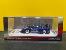 1/64 INNO64 LBWK FERRARI F40 56 PILOT TOKYO AUTO SALOON 2024 BLUE LIBERTY WALK
