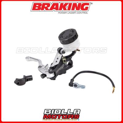 MC9601 RADIAL BREMSPUMPE UNIVERSAL GUSS BRAKING ø19 VORNE HEBEL SILBER