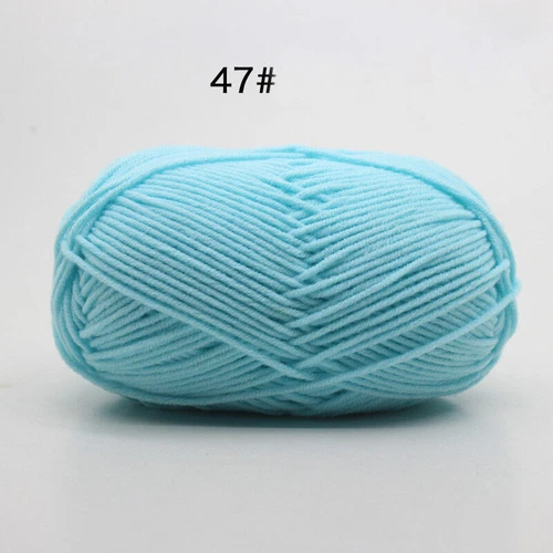 62 Colors Milk Cotton Skeins Hand Knitting Wool Baby Crochet Chunky Yarn 50g - Picture 70 of 87