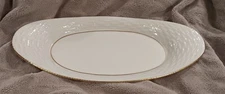 Lenox Gold  Rim Bread Dish USA