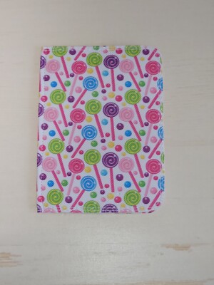 Faux Leather Candy Handmade Slim Card Wallet
