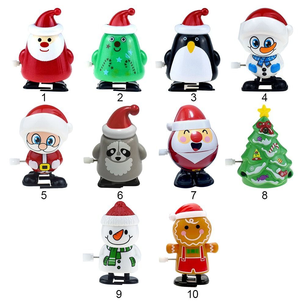 Santa Claus Reindeer Christmas Wind Up Toys Assorted for Kids Boys Girls eBay