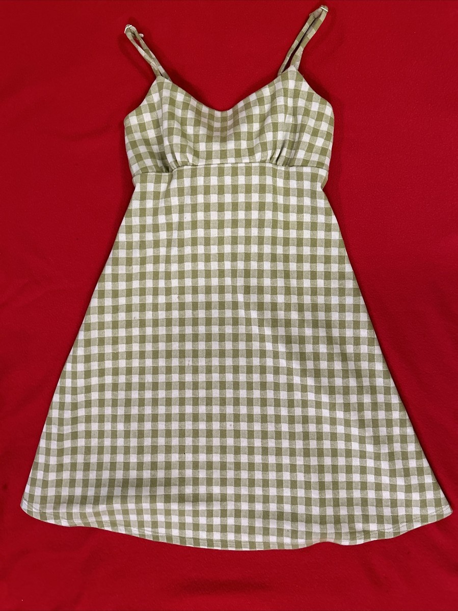 Altar'd State Plaid Mini Dress Womens Sz XS Sleeveless Stretch Green White | eBay Altar'd State Plaid Mini Dress Womens Sz XS Sleeveless Stretch Green White | eBay