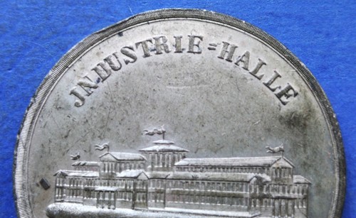 GERMANY SCHLESISCHE INDUSTRIE AUSSTELLUNG JNDUSTRIE HALLE BRESLAU 1857 SLESIA - Picture 5 of 11