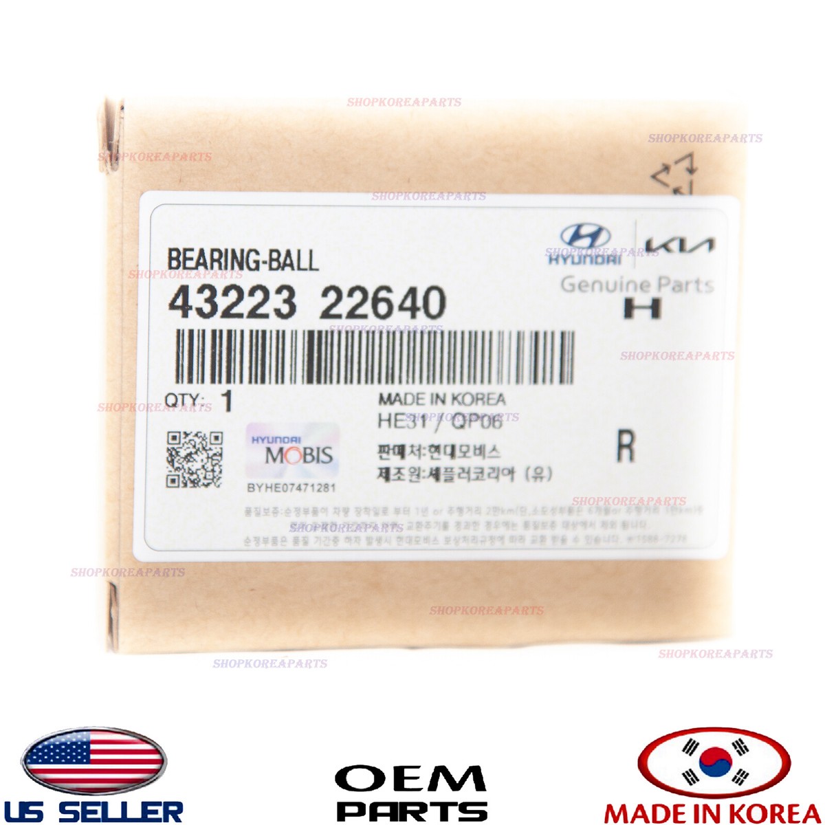 Manual Transaxle Gear Bearing (43223-22640) Fit Hyundai for sale