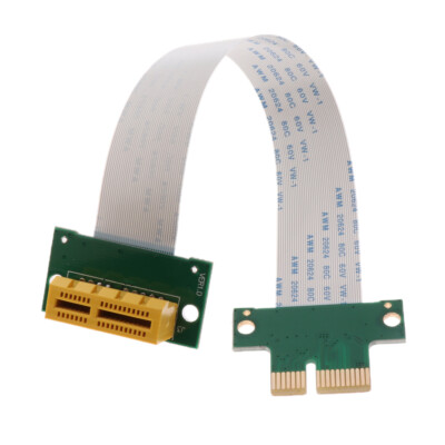 PCI E Express 1X Riser Kartenverlängerung Flexibles Kabelband FPC Kabel