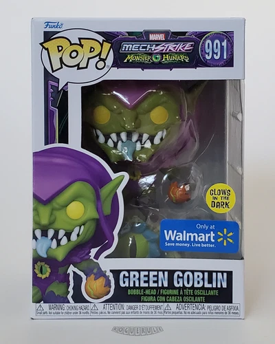 🚦Funko Pop! Marvel Mech Strike Monster Hunters Green Goblin - Walmart Excl #991