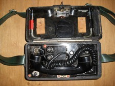 Feldtelefon DDR NVA  gut erhalten Sammel-und gebrauchsfähigem Zustand