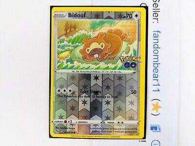 Bidoof (Ditto) Pokemon 2022 CGC 9 Pokemon Go 059/078 Reverse Holo Grad – JP  Sports