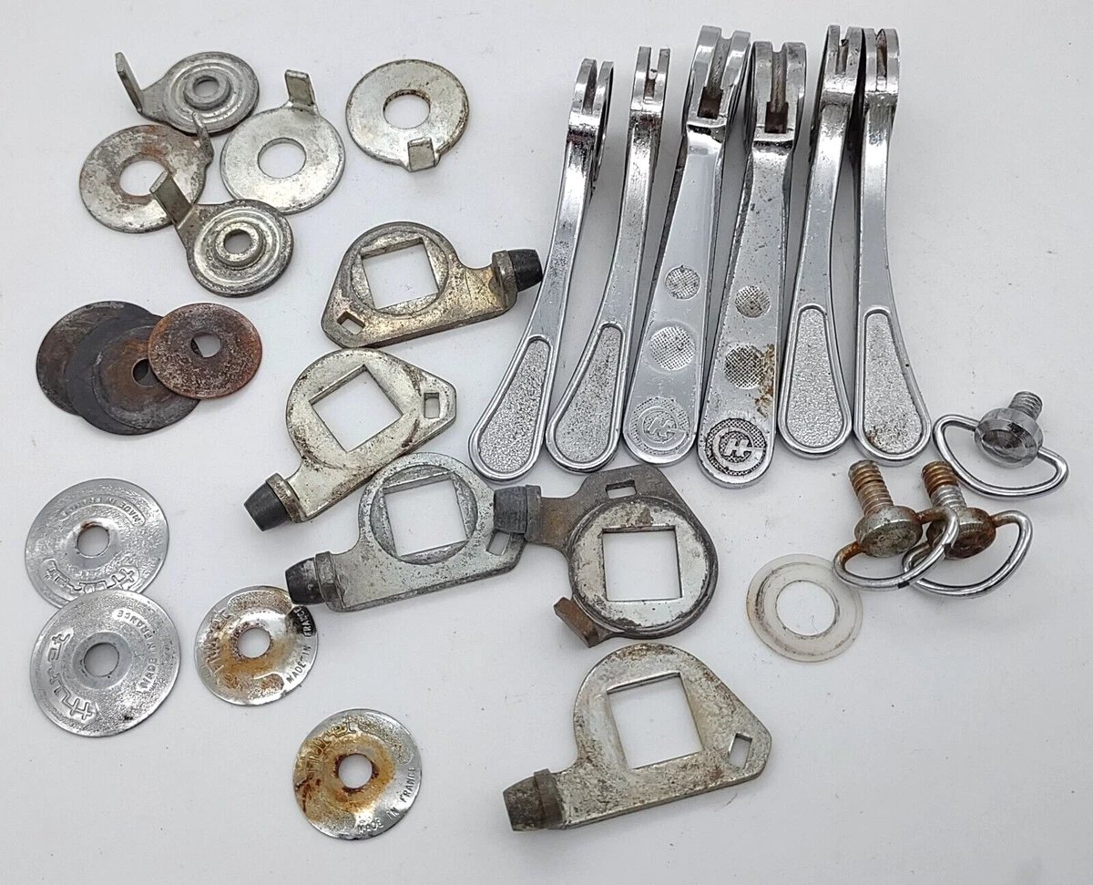 Vintage Huret Bike Shifter Parts Levers Washers Screws 70s
