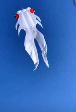 11m Large Soft Fish Kite Outdoor Toy Flying Adult Reel Inflatable Octopus Kite