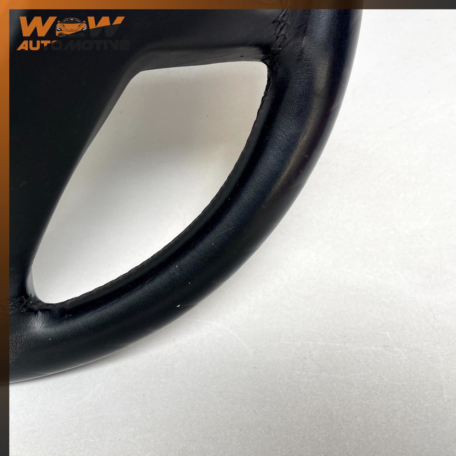 14-17 MASERATI GHIBLI STEERING WHEEL BLACK W/ SWITCHES OEM