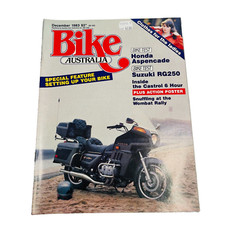 Bike Australia December 1983 - Vintage Motorbike Magazine RARE