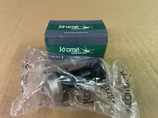 Krome Espresso Coffee Tamper - Premium Quality Stainless Steel, Solid Heavy, Bar