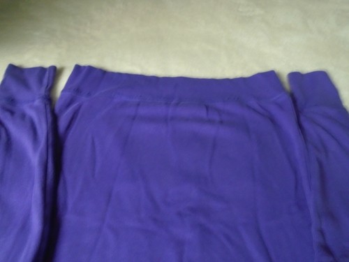 Aeropostale Girls Size M Hoodie Zip Up Sweatshirt PURPLE/ROYAL BLUE w/Logo! - Picture 6 of 9