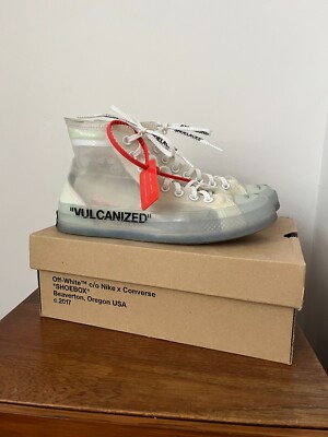 Sepatu Converse Off White Chuck Taylor Vulcanized Off White