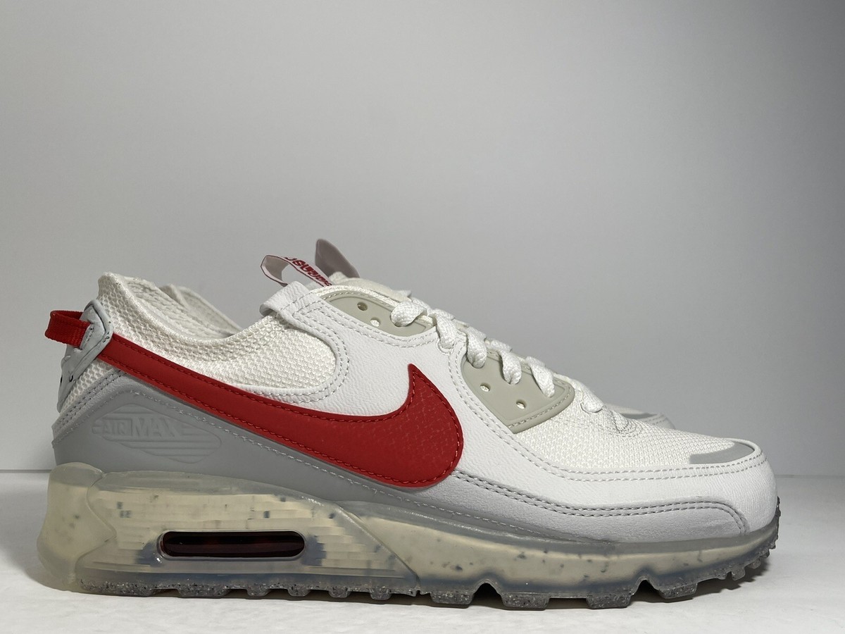 Nike Air Max Terrascape 90 Shoes Men\'s Size 8.5 Summit White Red Clay Sneakers Nike AIR MAX TERRASCAPE 90 Men main image 3