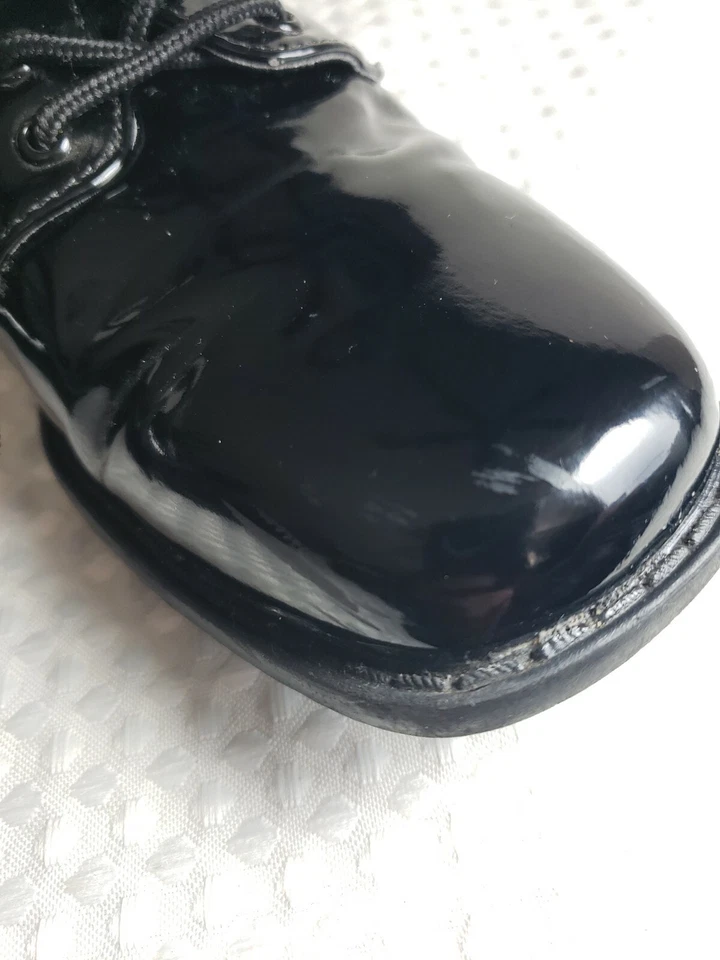 Zapatos de niño de alto brillo talla 2 (zapatos de charol) (OTROS) - Imagen 3 de 4